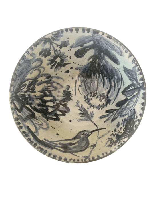 Earthenware Bowl (Protea)