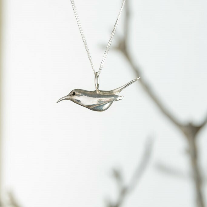 Bee-eater (silver) Pendant